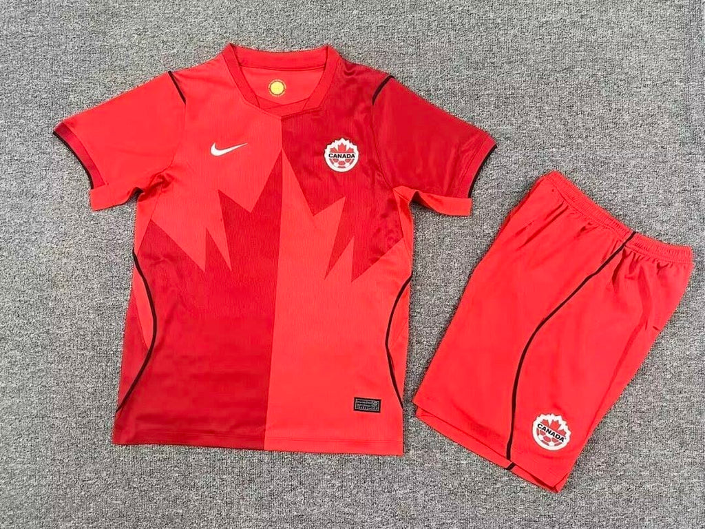 Canada 2026 World Cup Home Kid kit size 16-28