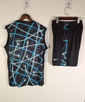25-26 International Milan black and blue vest suit