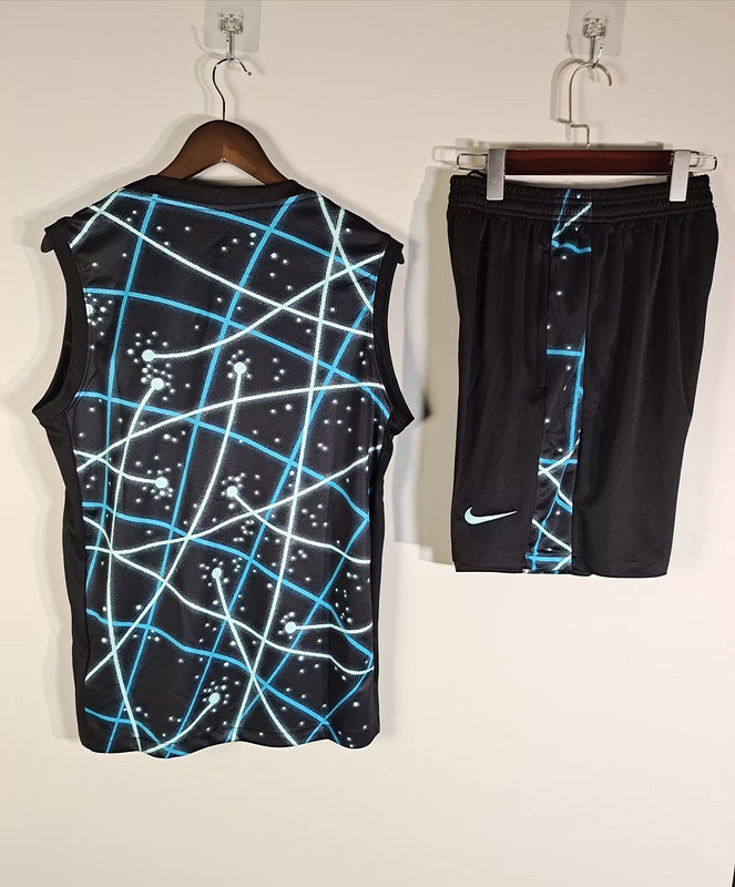 25-26 International Milan black and blue vest suit