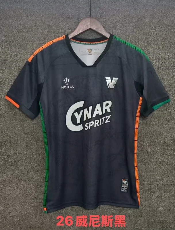 25-26 Venezia home soccer jersey size S-2XL