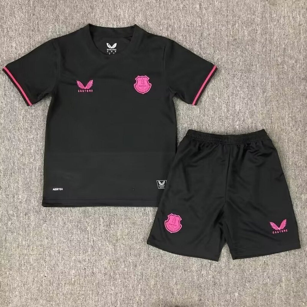 Everton 2025/26 Fourth Away Kid Kit size 16-28