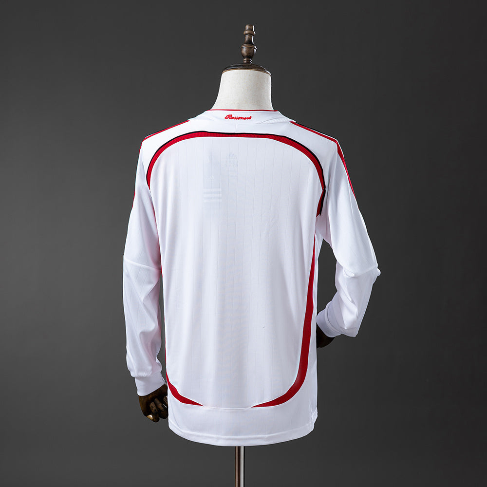 Retro Long Sleeve AC Milan 06/07 AWAY S-XXL