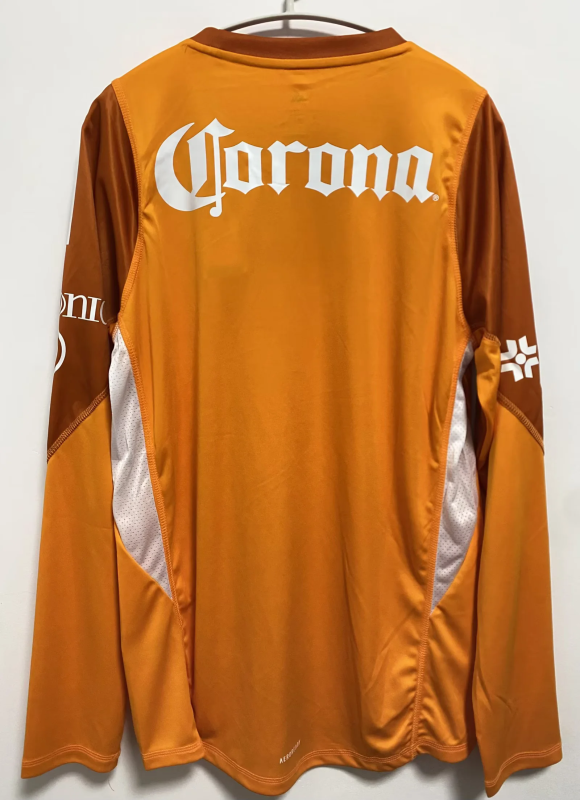 25-26 America orange Long sleeve Player Version Goalkeeper jersey