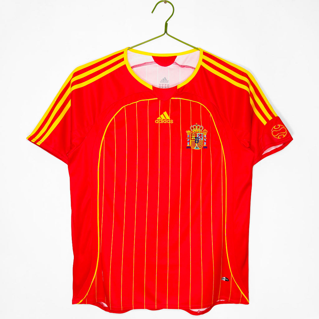 Retro Spain 2006 Home Soccer Jersey S-2XL