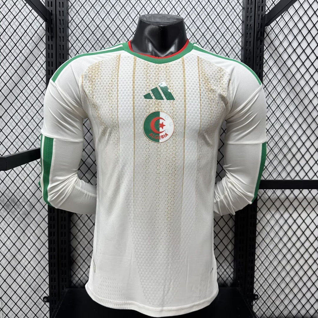 Algeria 2026 World Cup Home player version Long Sleeve Jersey S-XXL