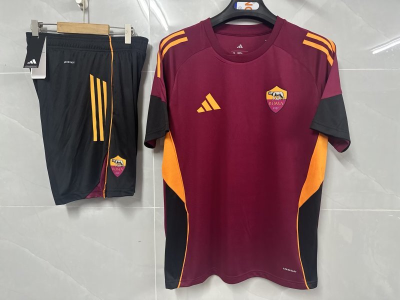 25-26 Roma red training jersey