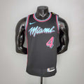 OLADIPO#4 Miami Heat V-neck black