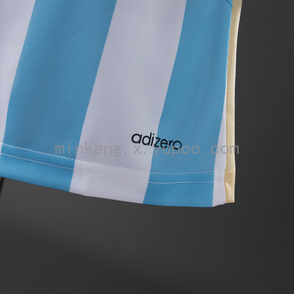 Argentina 2014 Home Player Version Retro Jersey S-3XL