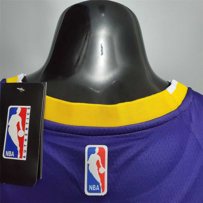 James #23 Lakers purple