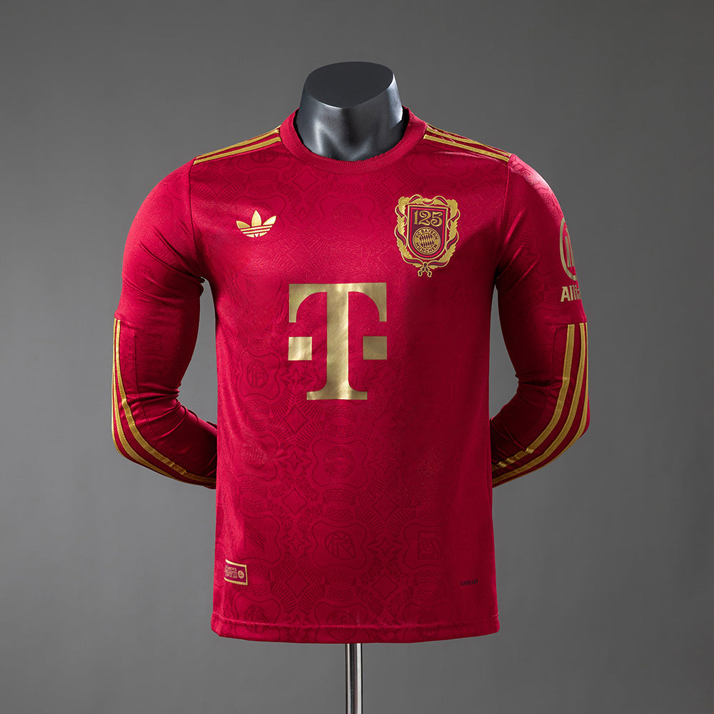 Bayern Munich 25/26 125th Anniversary Long-sleeved Player Version S-XXL