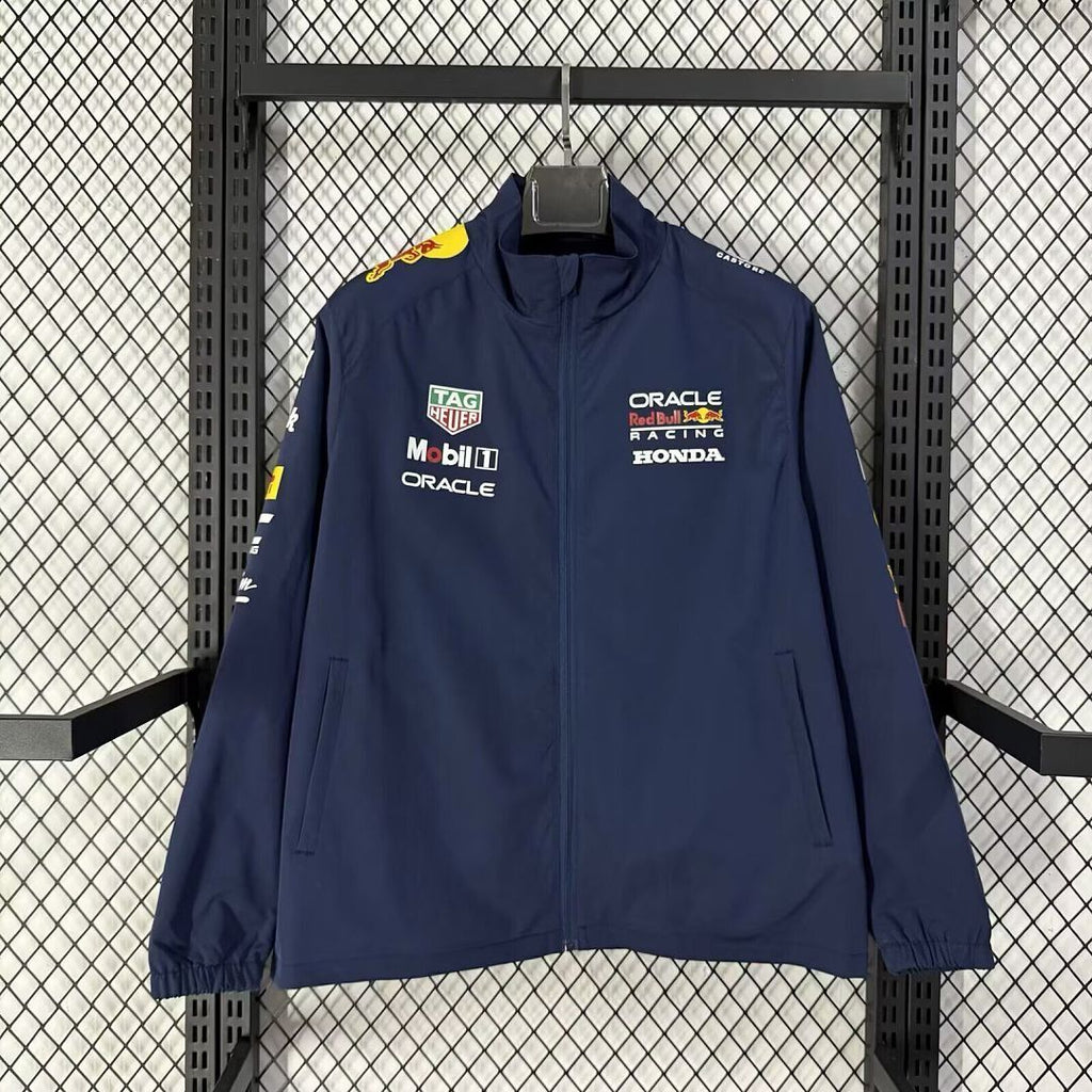 Mens Red Bull 2026 Dark Blue Windbreaker S-2XL
