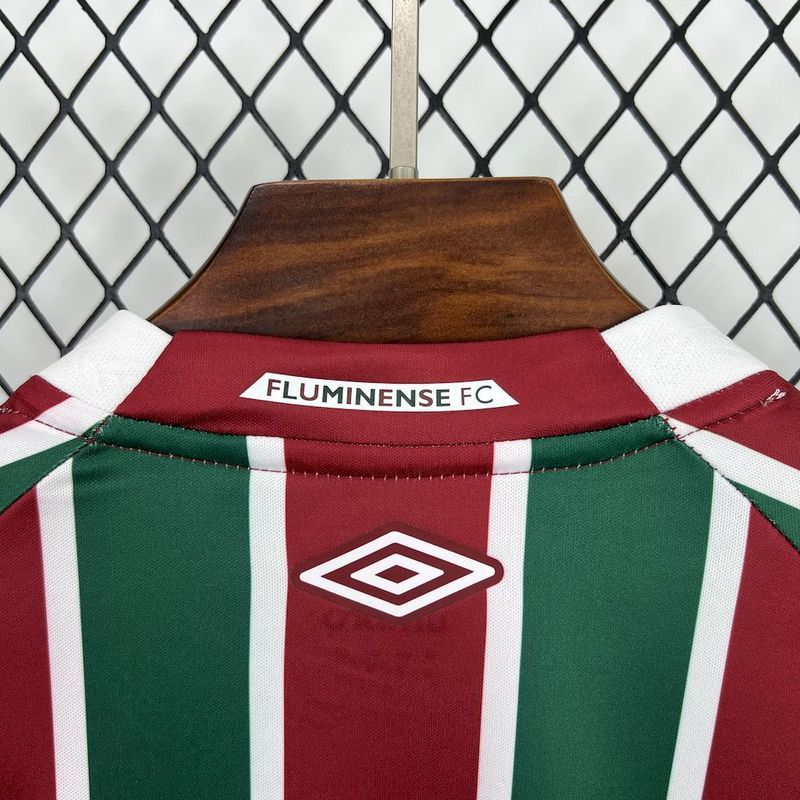 25-26 Fluminense home long sleeve jersey