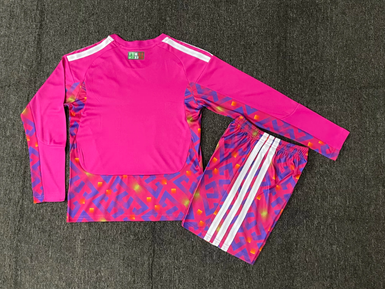 MEXICO 26 GK Manga larga Kit infantil — World Cup 2026