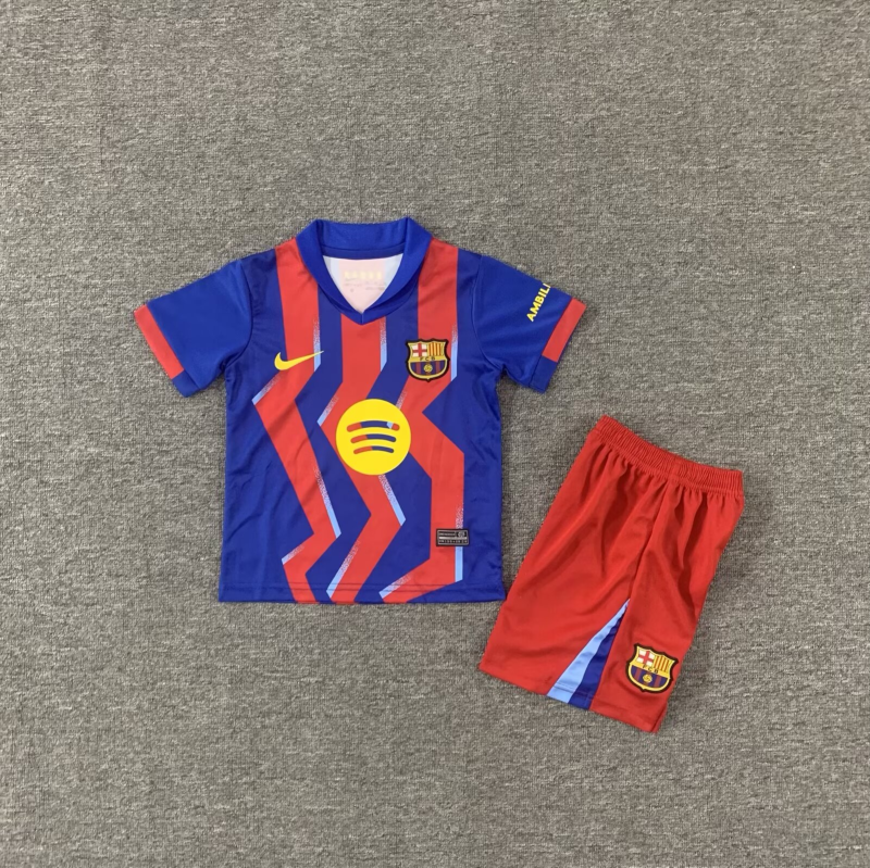 25-26 Barcelona Fourth Away Kid kit