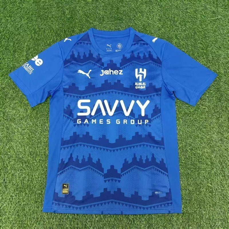 25-26 Al-Hilal home soccer jersey