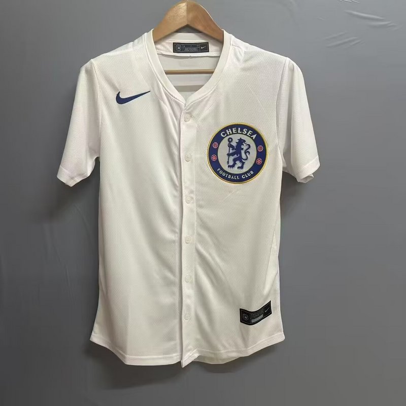 25-25 CHE white baseball jersey