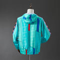 Barcelona 2025/26 Retro Model Blue Windbreaker