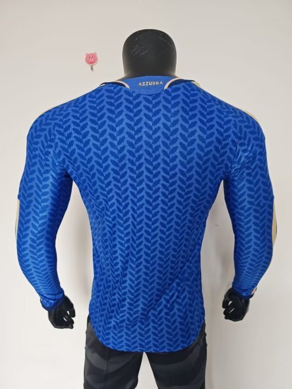 Italy 2025/26 Home Long Sleeve player version size S-2XL