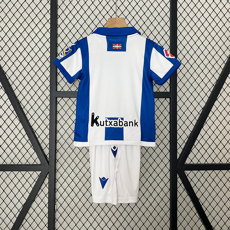 24-25 Real Sociedad home kid kit