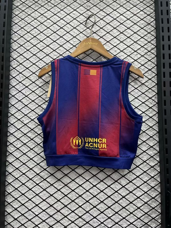 25-26 Barcelona home woman vest