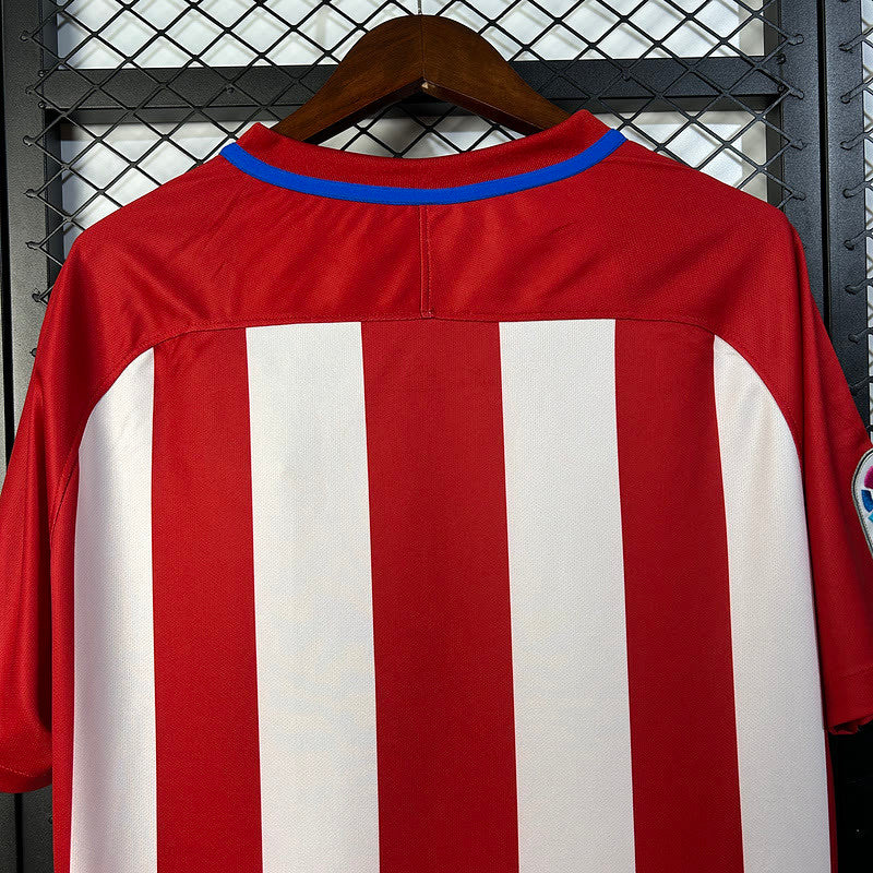 16-17 Atletico Madrid home retro jersey