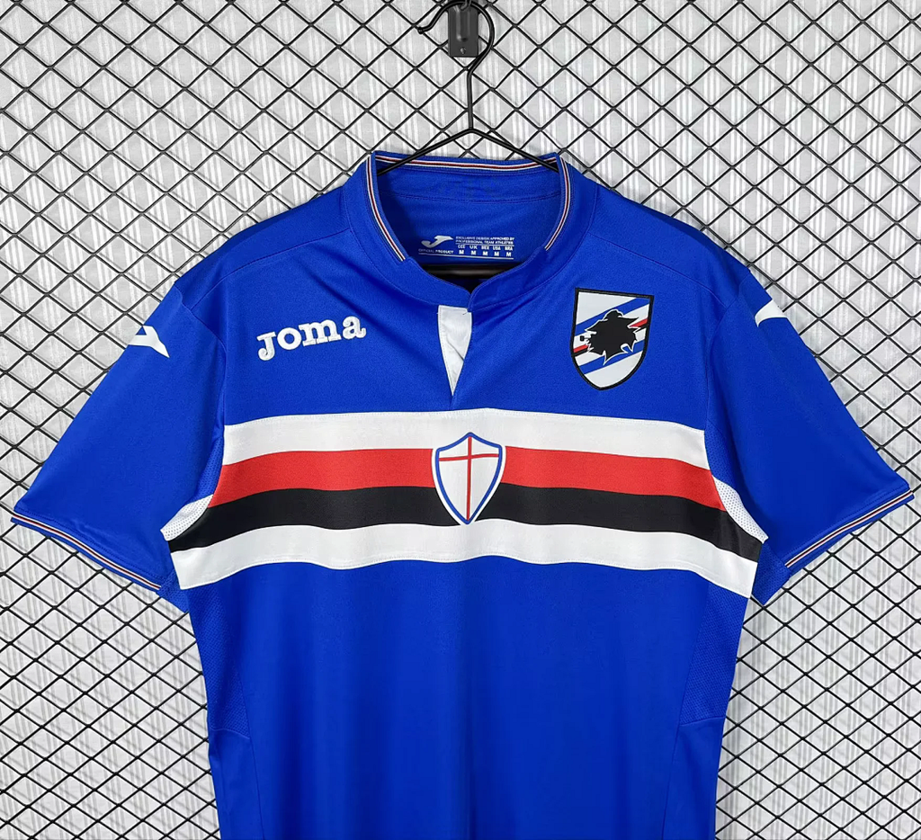 Retro Sampdoria 2015/16 home soccer jersey size S-2XL