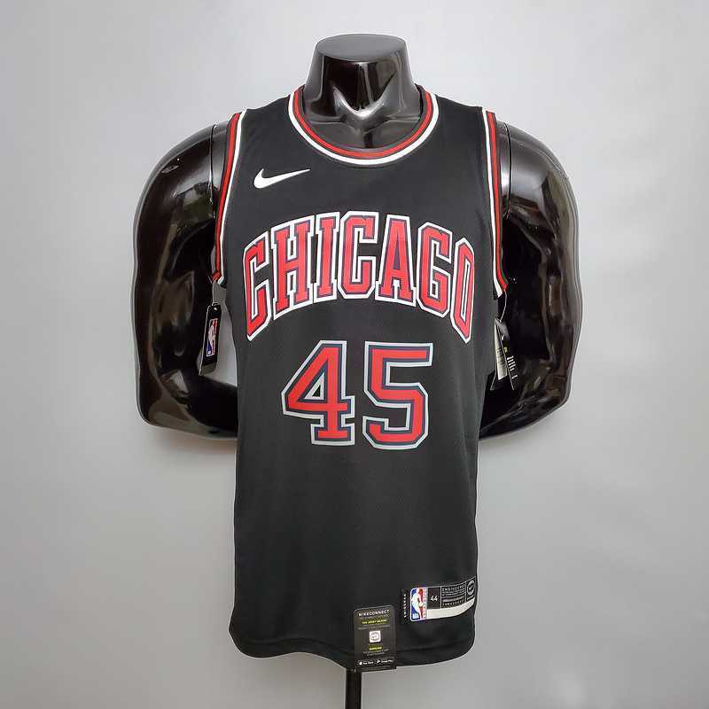 JDRDAN#45 Chicago Bulls Black