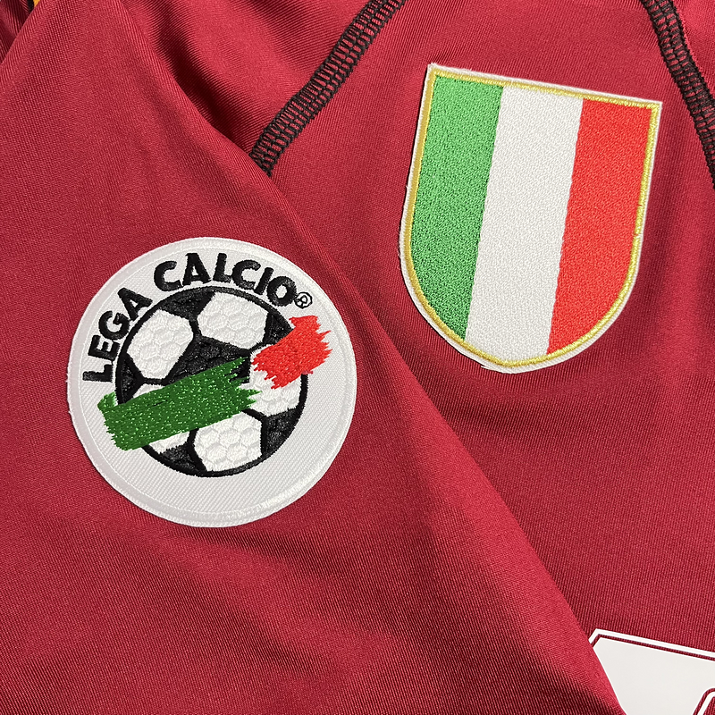 01-02 Roma home retro jersey