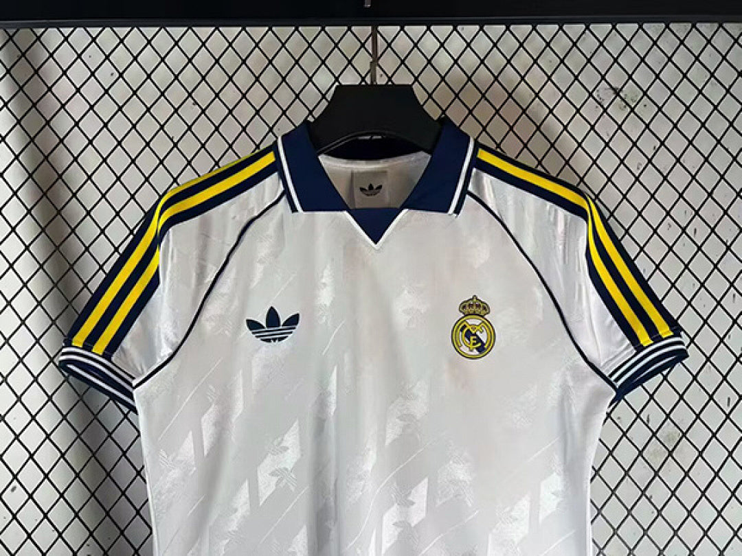 Real Madrid 2026/27 Retro Model White POLO S-XXL