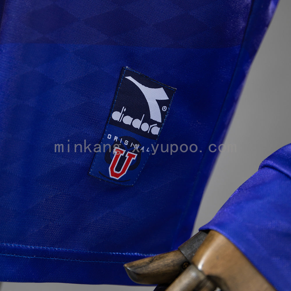 Retro Long Sleeve Universidad de Chile1996 Home S-3XL
