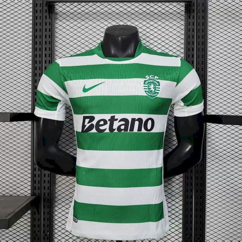 25-26 Sporting Lisbon home player version jersey