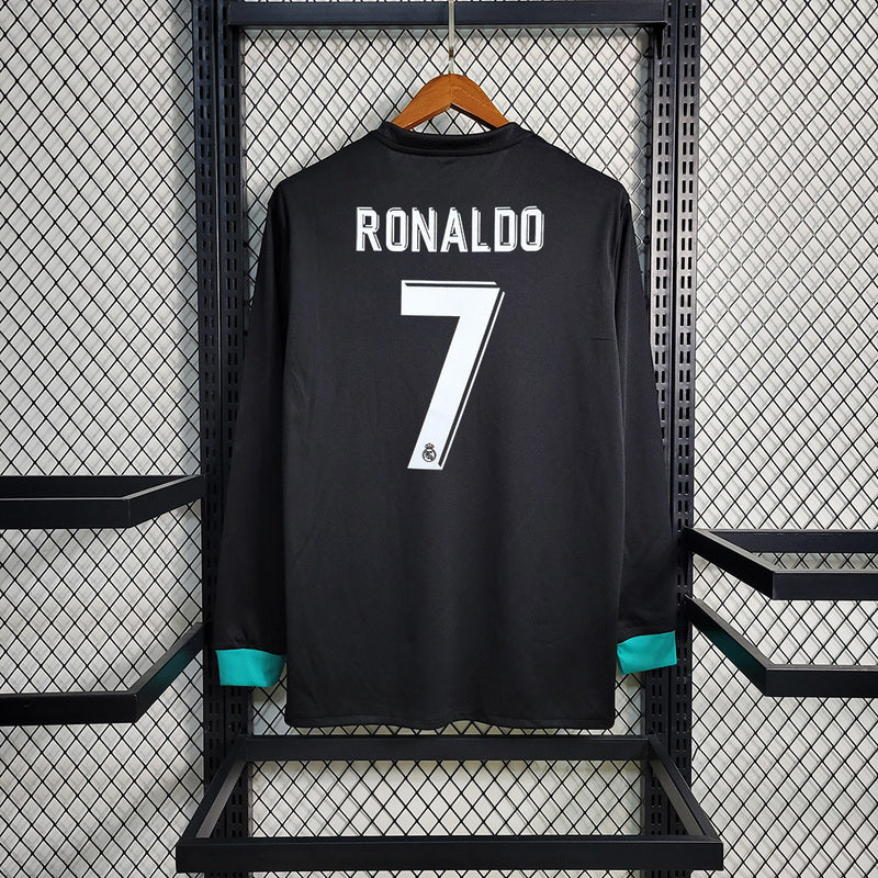 17-18 Real Madrid away long sleeve