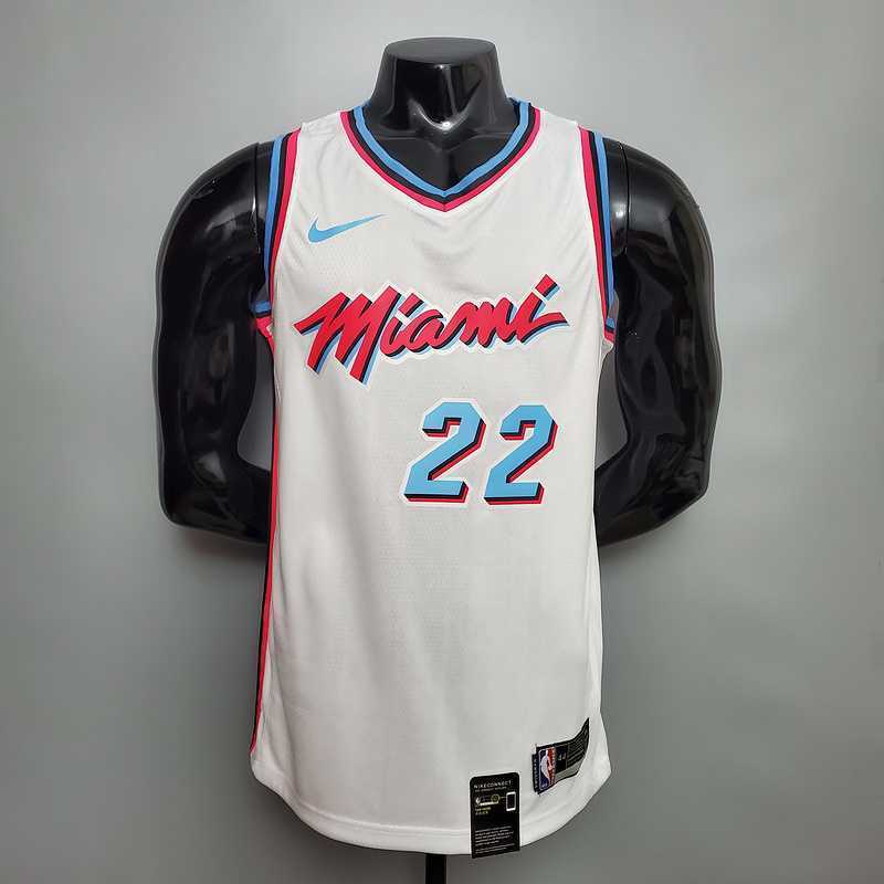 BUTLER #22 Miami Heat white