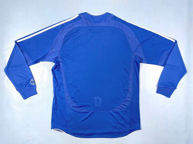 06-07 Chelsea home retro long sleeve jersey