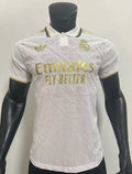 24-25 Real Madrid white training polo player version S-XXL