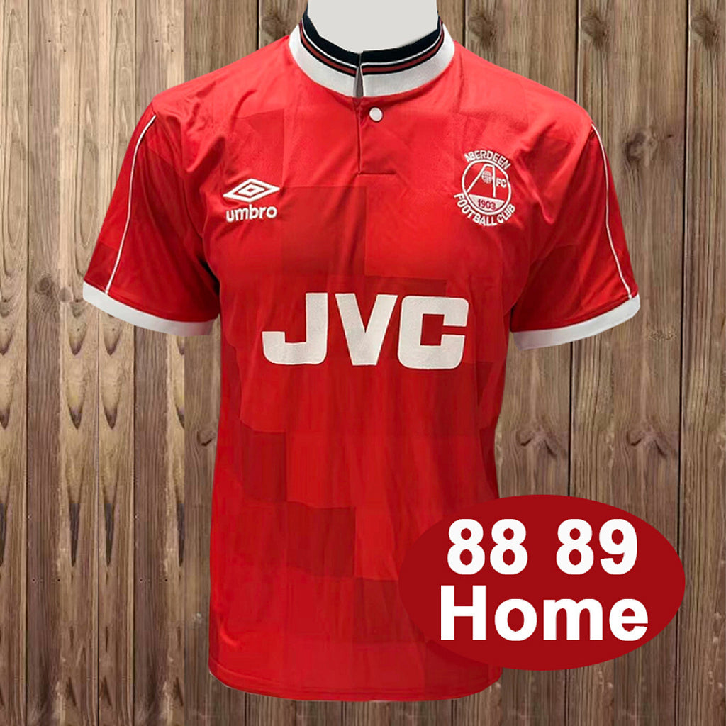 Retro Aberdeen F.C. 1988/89 Home Jersey