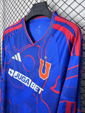 Universidad de Chile 2026/27 Home Long Sleeve Soccer Jersey S-4XL