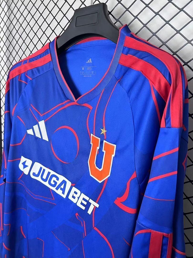 Universidad de Chile 2026/27 Home Long Sleeve Soccer Jersey S-4XL