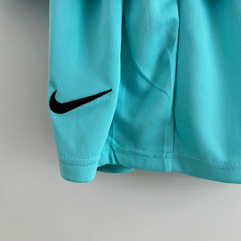 23-24 Barcelona third away kid kit