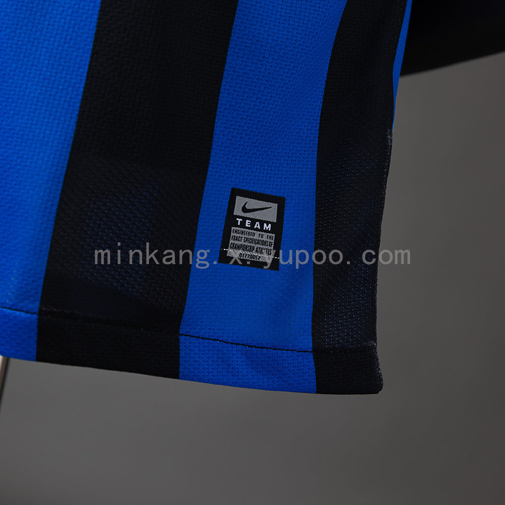 Inter Milan 09/10 Player Version Retro Home Jersey S-3XL