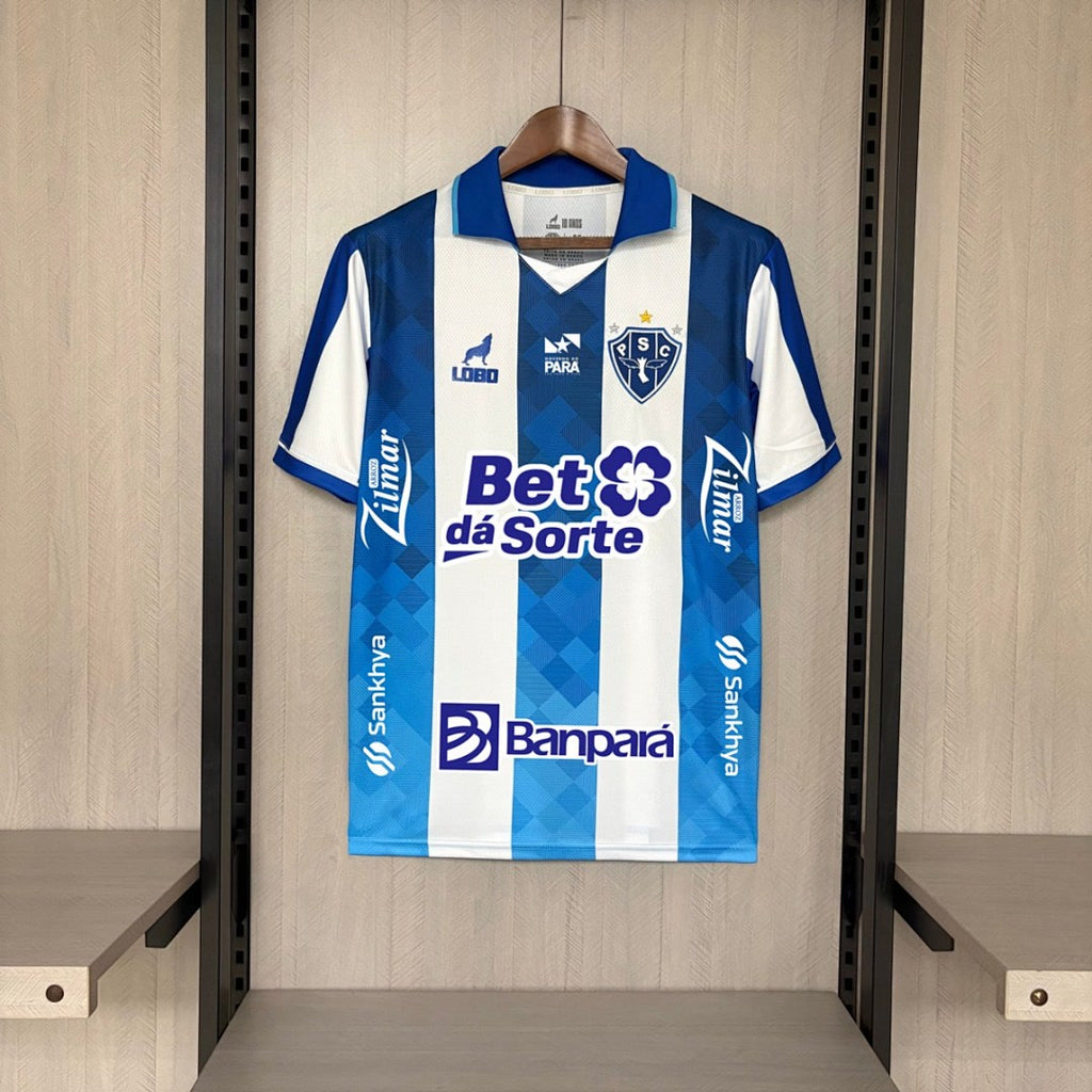 Men's Paysandu Para 2026/27 Home Jersey S-4XL With All Sponsors