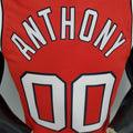 ANTHONY#00 Trail Blazers Retro Red