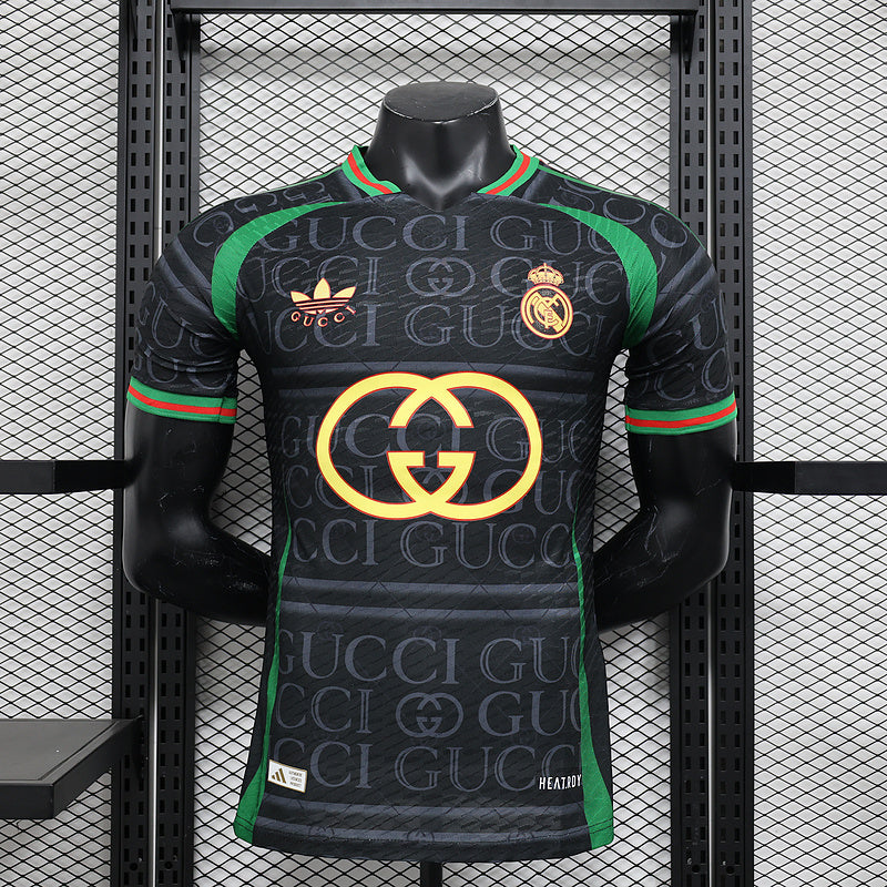 24-25 Real Madrid VS GUCCI black player version jersey