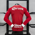 Toluca 2025/26 Home Long Sleeve Soccer Jersey Player Version S-XXL