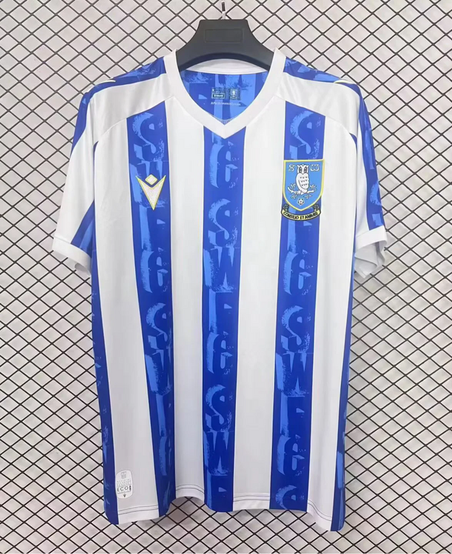 25-26 Sheffield Wednesday home soccer jersey