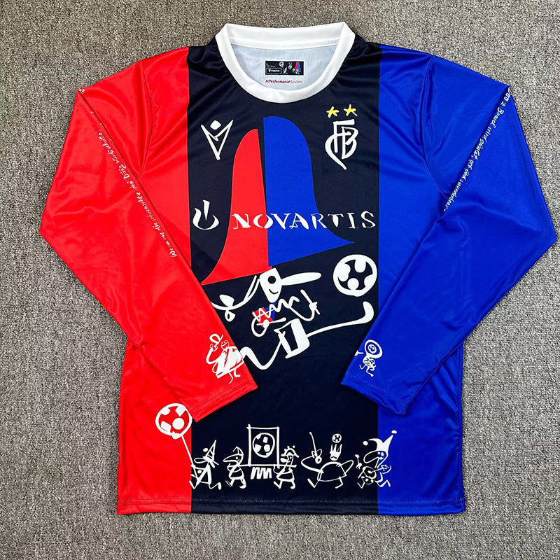 25-26 Basel Blue Red Carnival Special Edition Long Sleeve