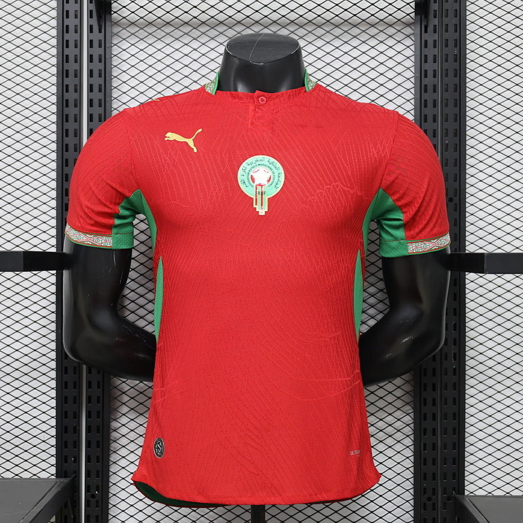 Morocco 2026 World Cup home Player Version jersey