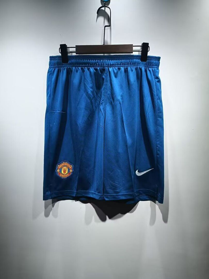 Pantalon Corto de Futbol #Manchester United 200809 Away Retro Shorts — Zhang199