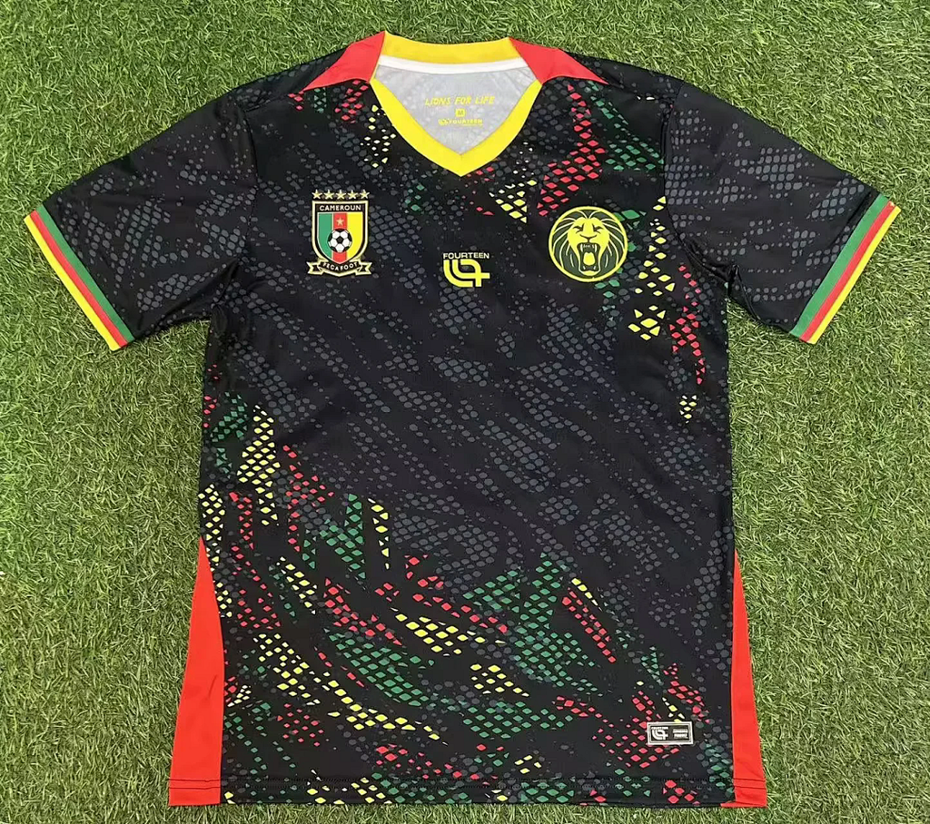 Cameroon 2026 World Cup Black Special Jersey size S-2XL