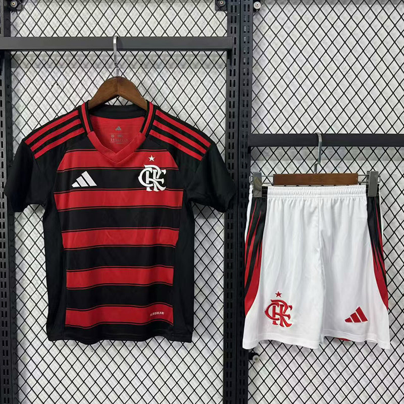 25-26 Flamengo home kid kit